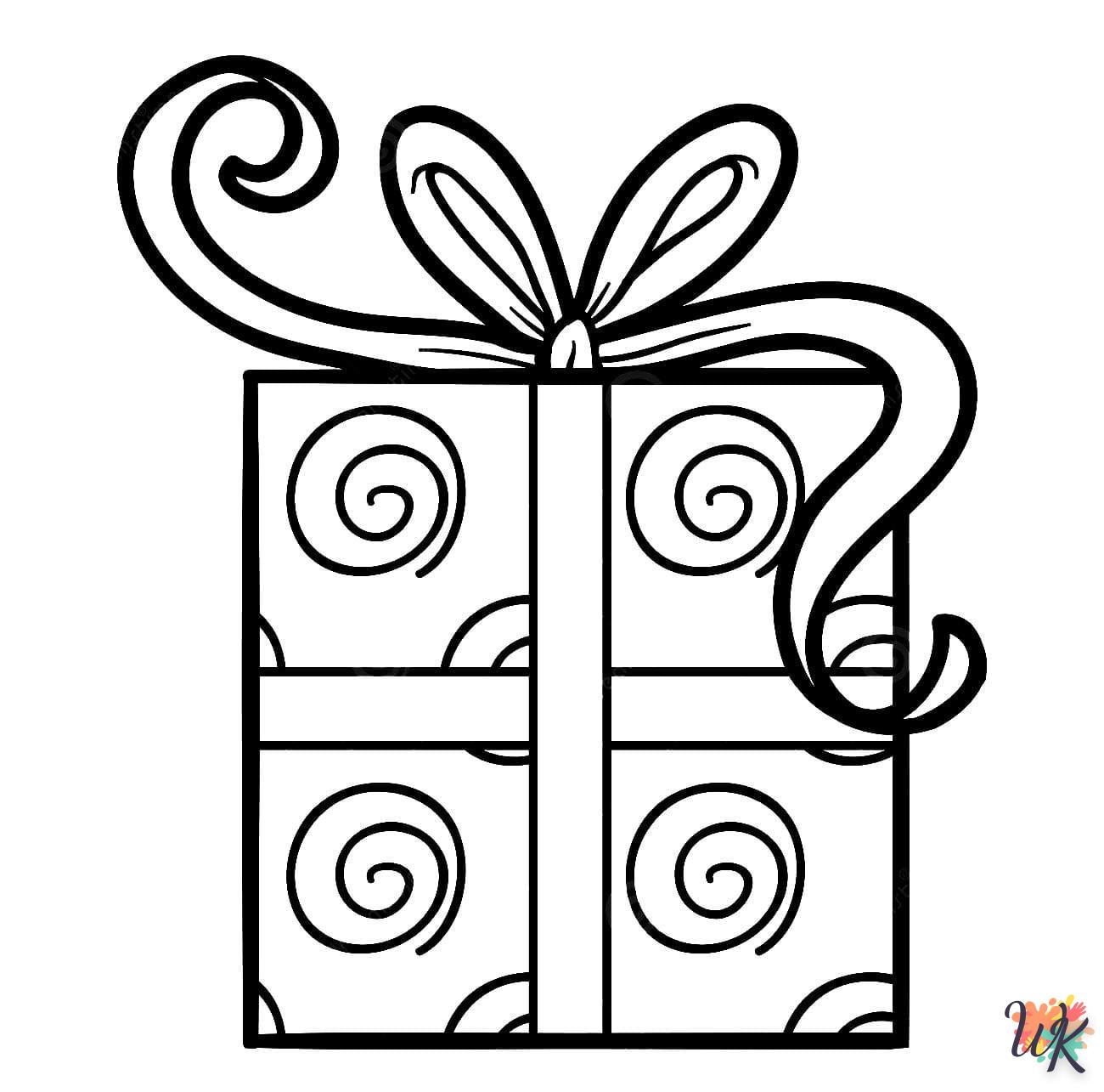 Regalo 79 Disegni da Colorare Regalo 77
